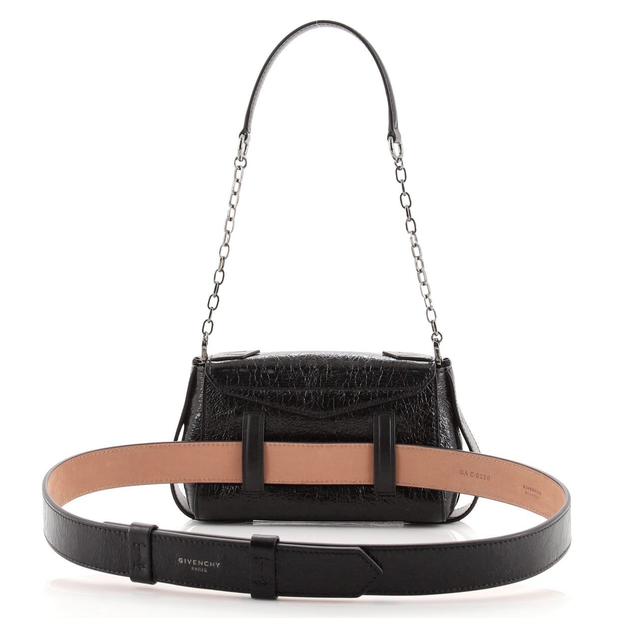 Givenchy ID Convertible Belt Bag Leather 780651 - Rebag