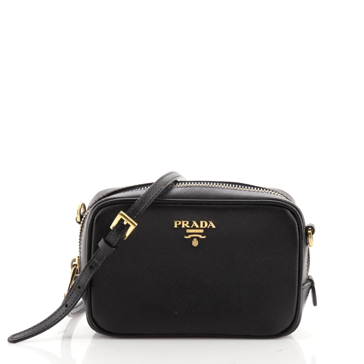 Prada Camera Shoulder Bag Saffiano Leather Small 7833412 - Rebag