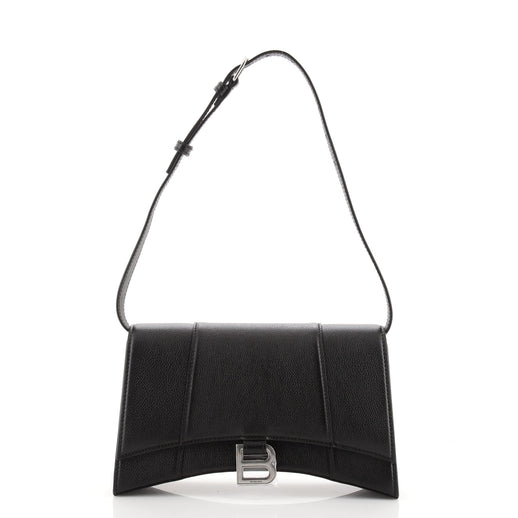 Balenciaga Hourglass Sling Shoulder Bag Leather Small - Rebag