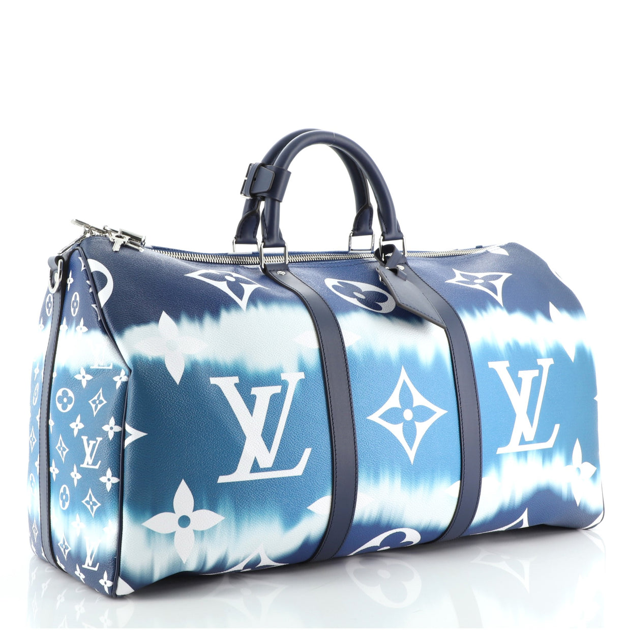 Louis Vuitton Keepall Bandouliere Bag Limited Edition Escale Monogram ...