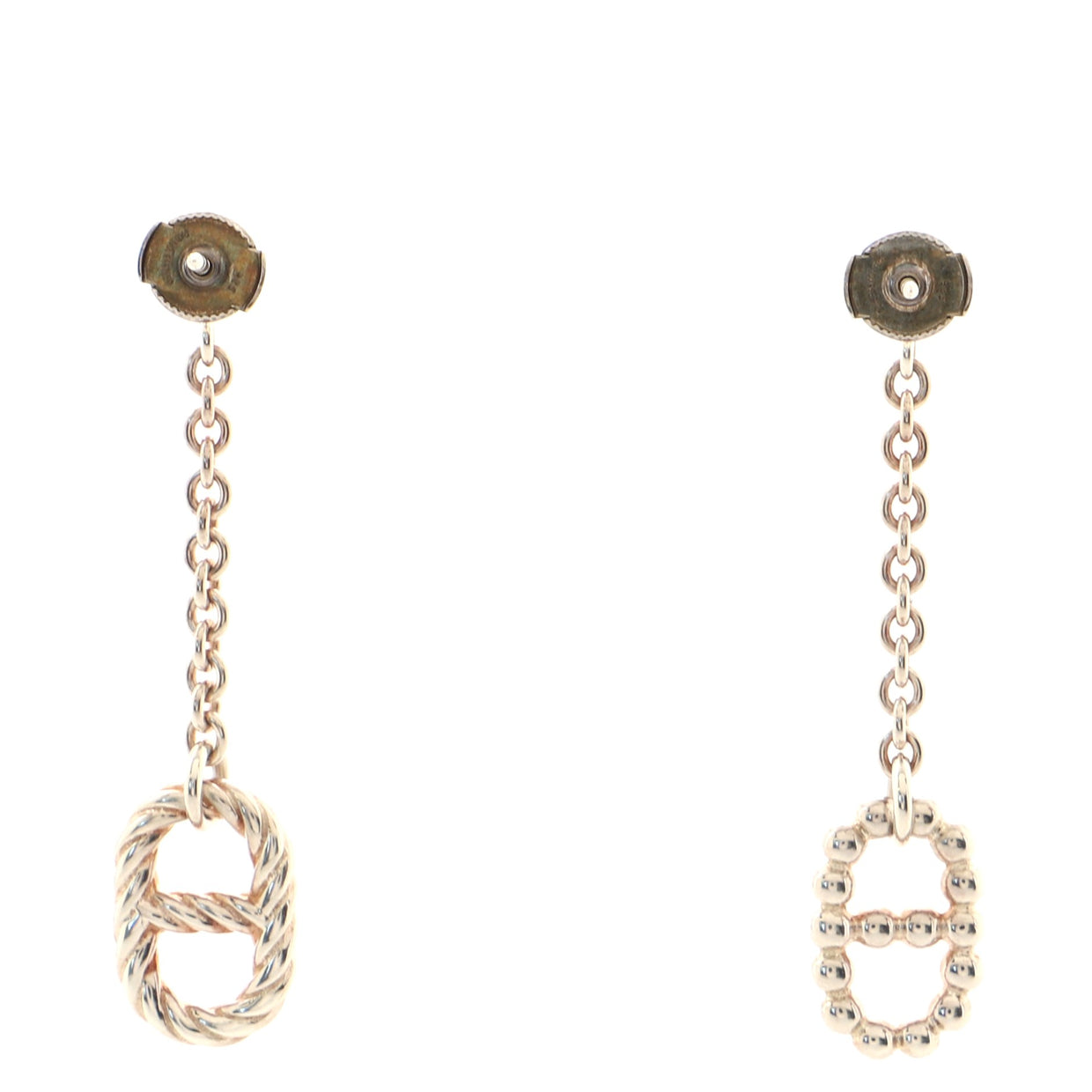 Hermes Chaine d'Ancre Dangling Earring Earrings Sterling Silver ...