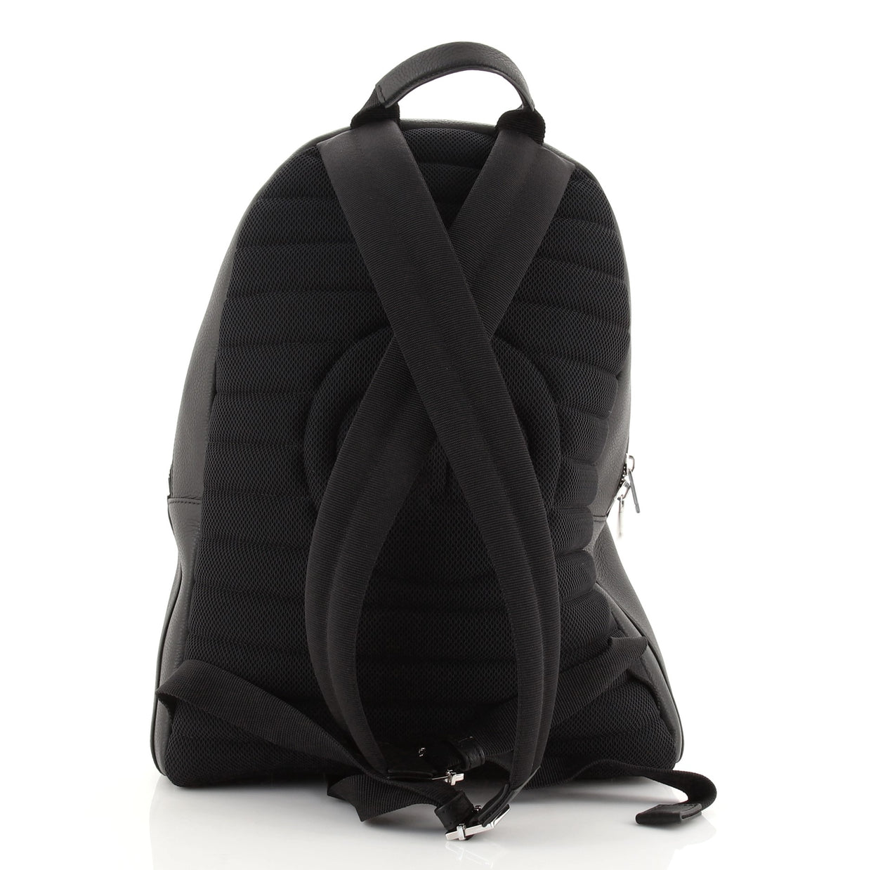 Christian Dior Rider Backpack Leather Large Black 790574
