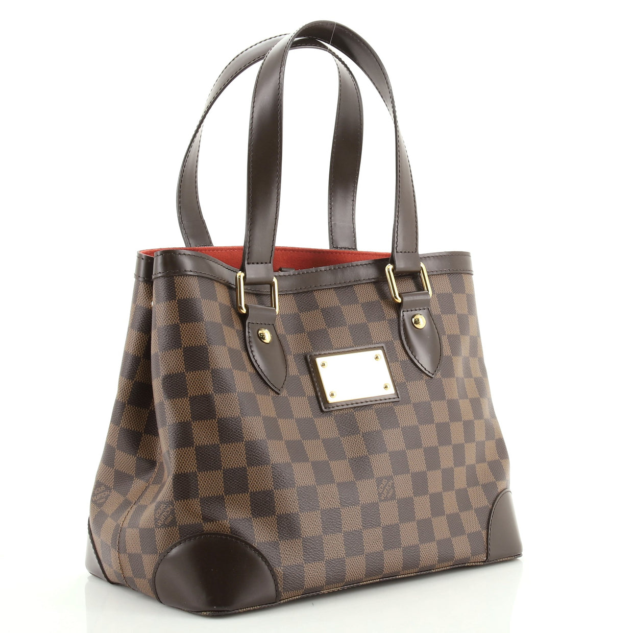 Louis Vuitton Hampstead Handbag Damier PM Brown 792321