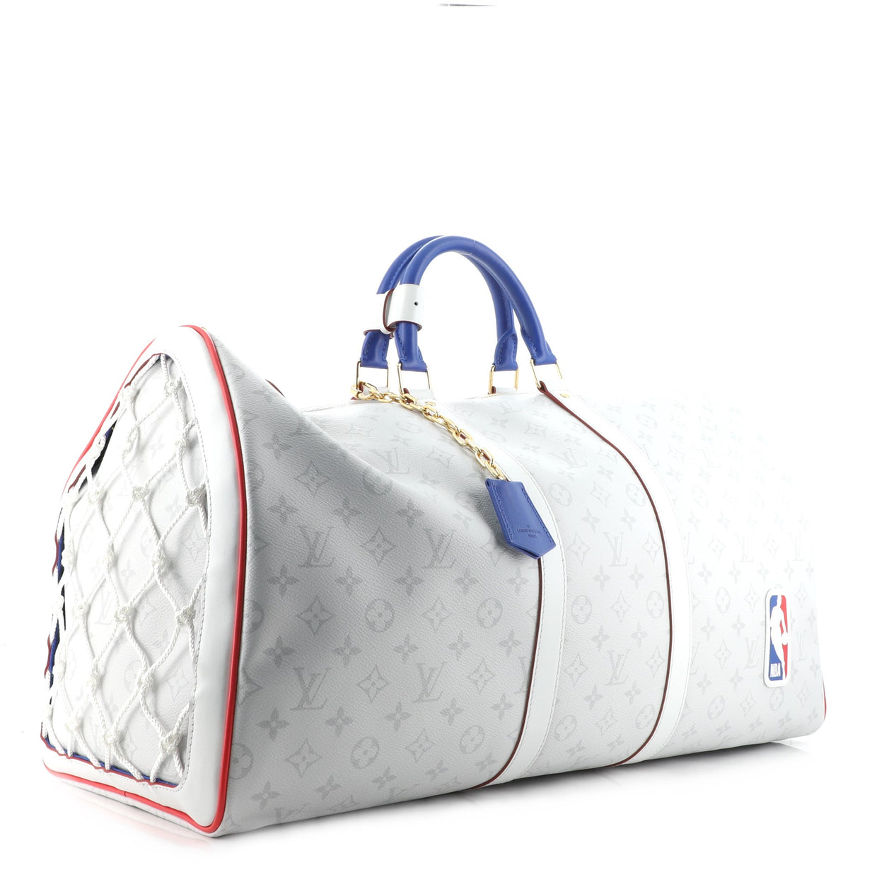 Louis Vuitton LV x NBA Basketball Keepall Bag Monogram Antarctica ...