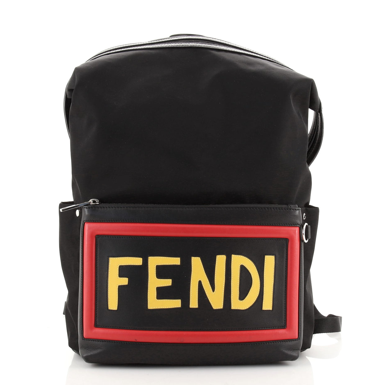Fendi Vocabulary Backpack Nylon Black 79674102