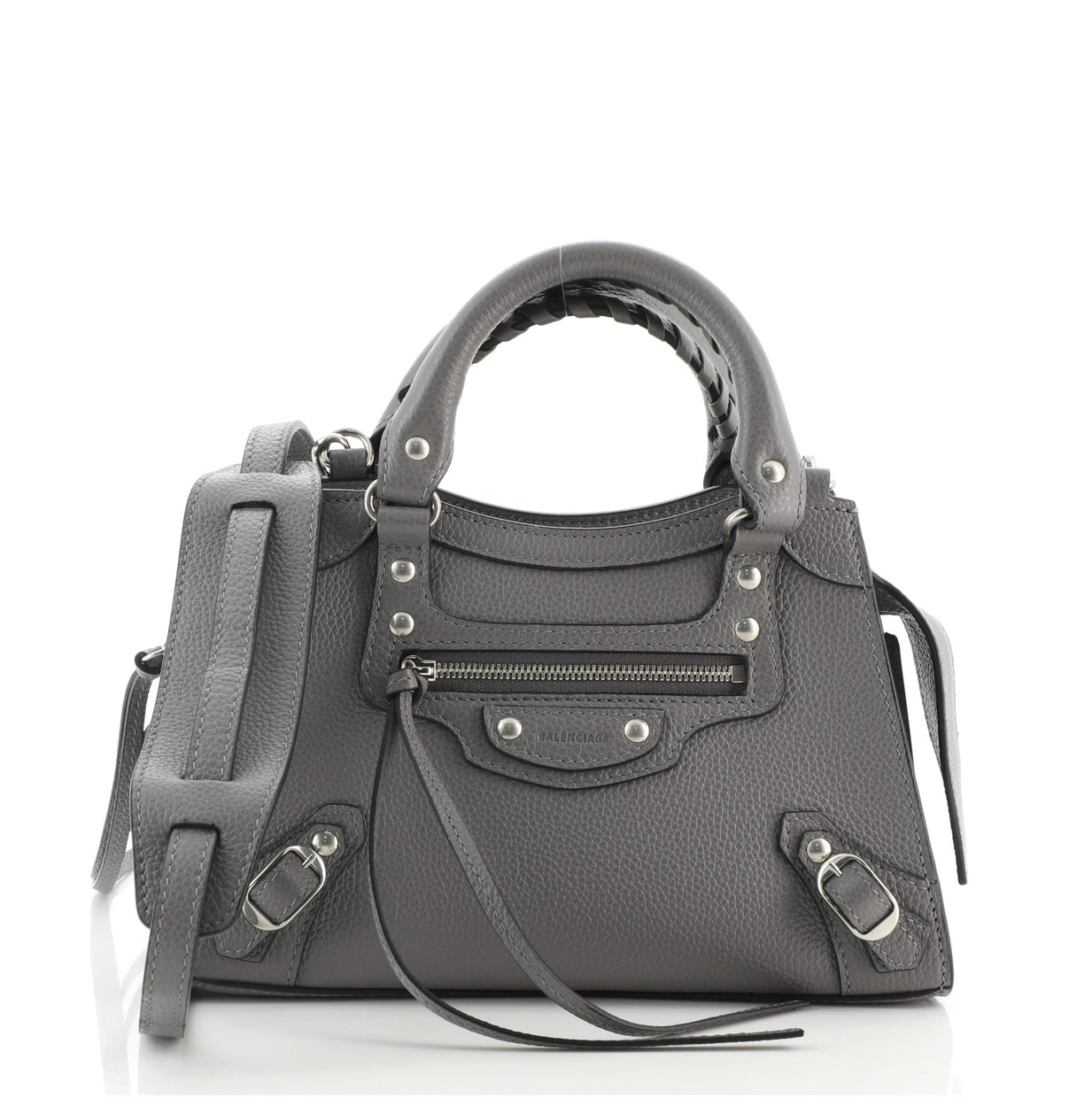 Balenciaga Neo Classic City Bag Leather Mini Gray 801252