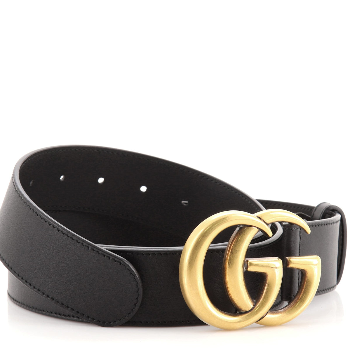 Gucci GG Marmont Belt Leather Wide 115 - Rebag
