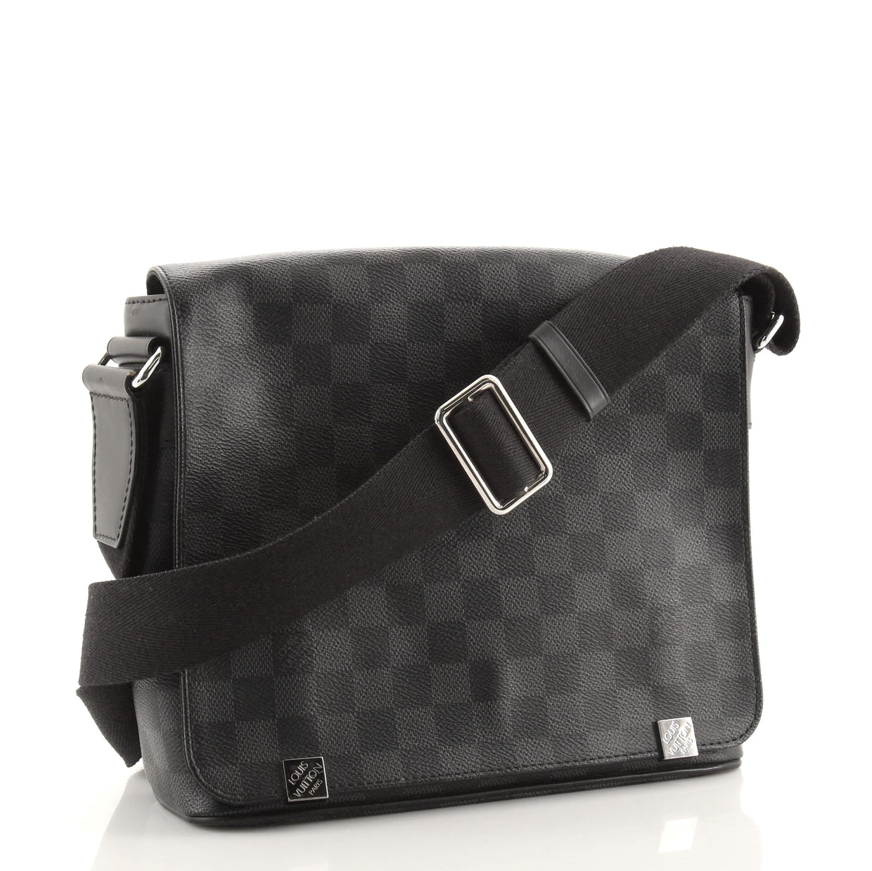 Louis Vuitton District Nm Messenger Bag Damier Graphite Pmr | semashow.com