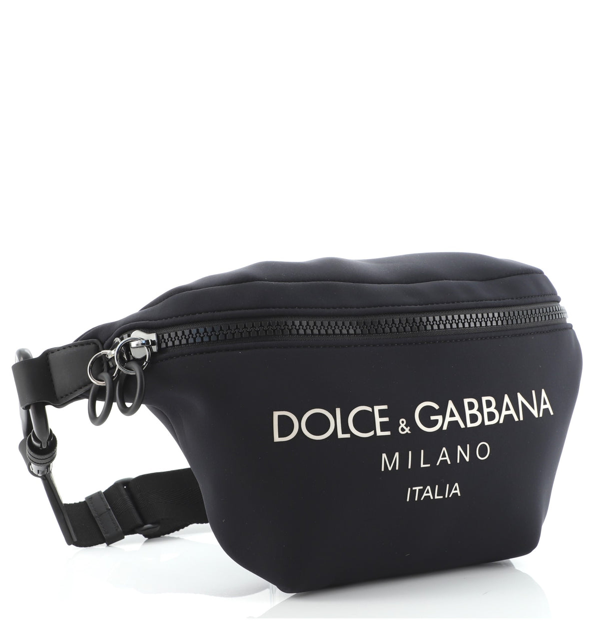 Dolce & Gabbana Palermo Waist Bag Neoprene Black 8269148