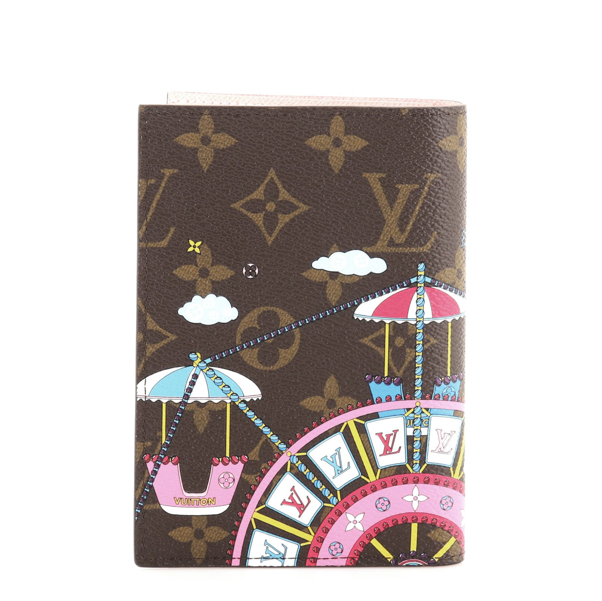 Louis Vuitton Passport Cover Limited Edition Vivienne Xmas Monogram ...