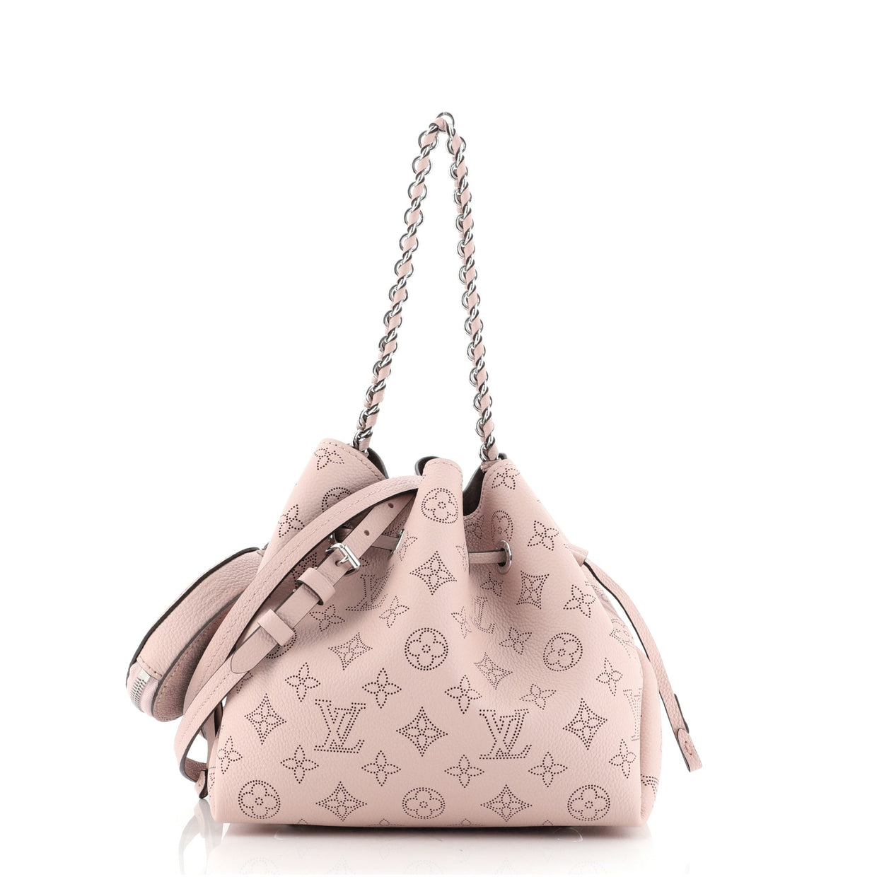 Louis Vuitton Pink Monogram Mahina Bella Leather Pony-style calfskin  ref.891134 - Joli Closet