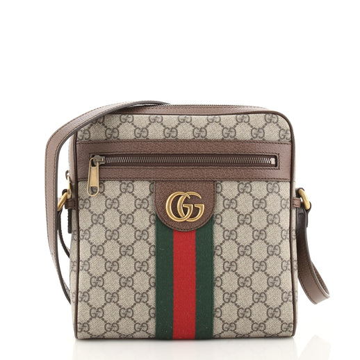 Gucci Ophidia Messenger Bag GG Coated Canvas Small - Rebag