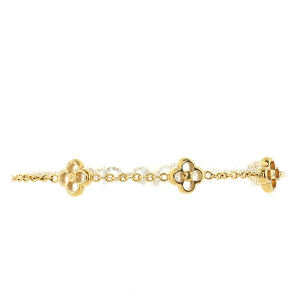 Idylle Blossom Charms Bracelet 3 Golds And Diamonds  Categories  LOUIS  VUITTON
