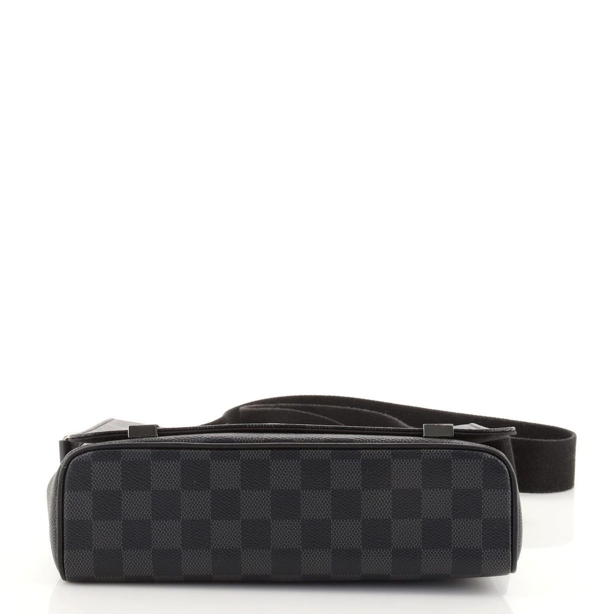 District NM Messenger Bag Damier Graphite PM at 1stDibs