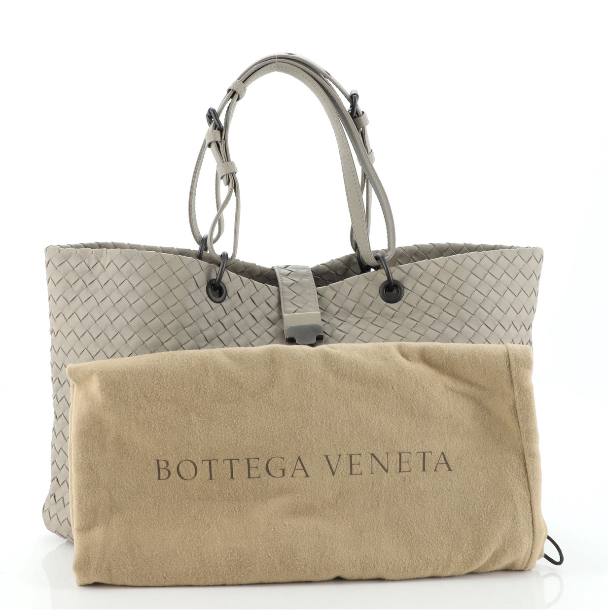 Bottega Veneta Capri Tote Intrecciato Nappa Large 8598295 - Rebag