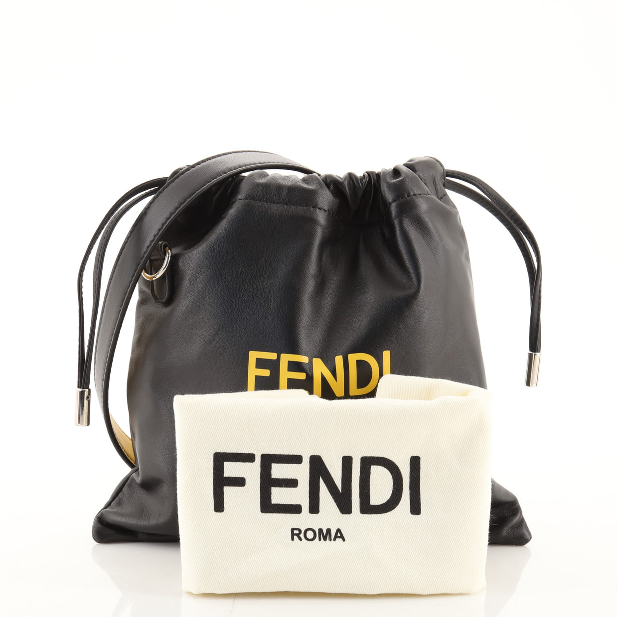 Fendi Pack Pouch Crossbody Bag Leather Small 867401 - Rebag