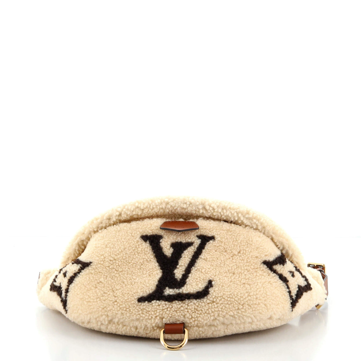 Louis Vuitton Bum Bag Monogram Giant Teddy Fleece Neutral 87009431