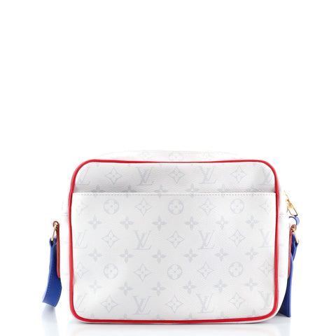 Louis Vuitton LV x NBA Nil Messenger Bag Monogram Antarctica Canvas