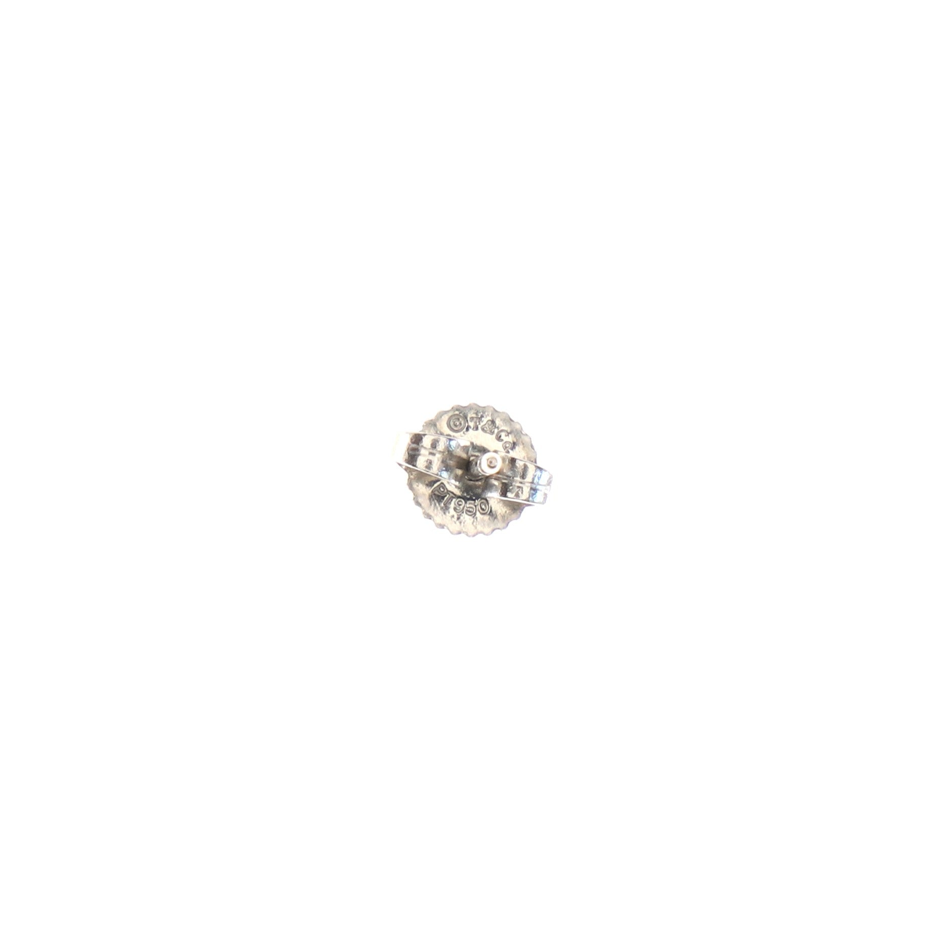 Solitaire Earrings Platinum and Diamonds 0.22CT
