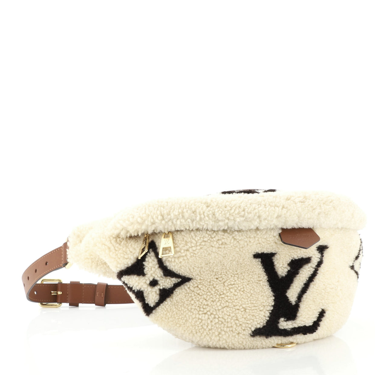 Louis Vuitton Bum Bag Monogram Giant Teddy Fleece - Rebag