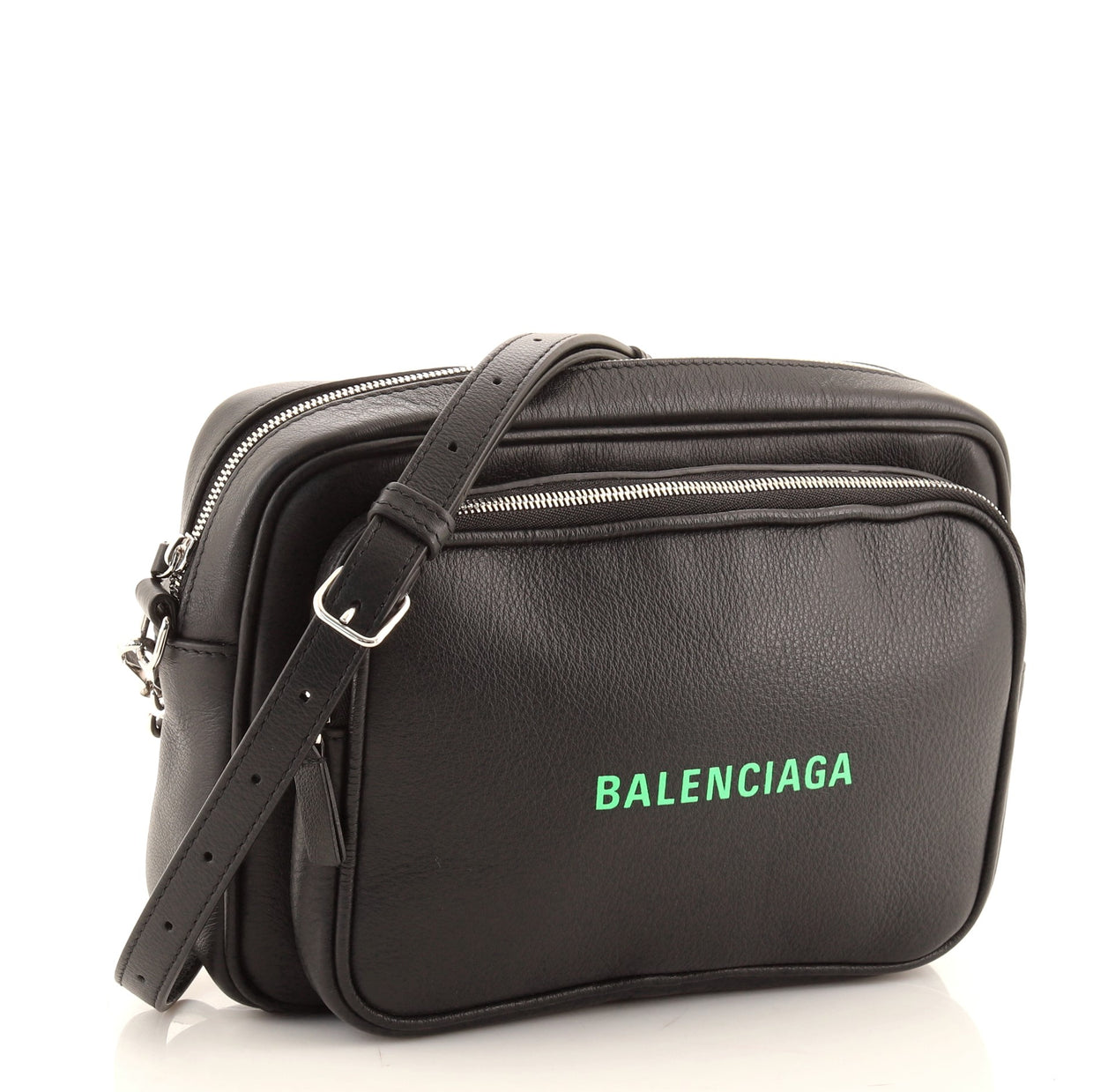 Balenciaga Everyday Multi Crossbody Bag Leather Small Black 888693