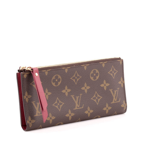 Buy Louis Vuitton Adele Wallet Monogram Canvas Brown 918601 – Rebag