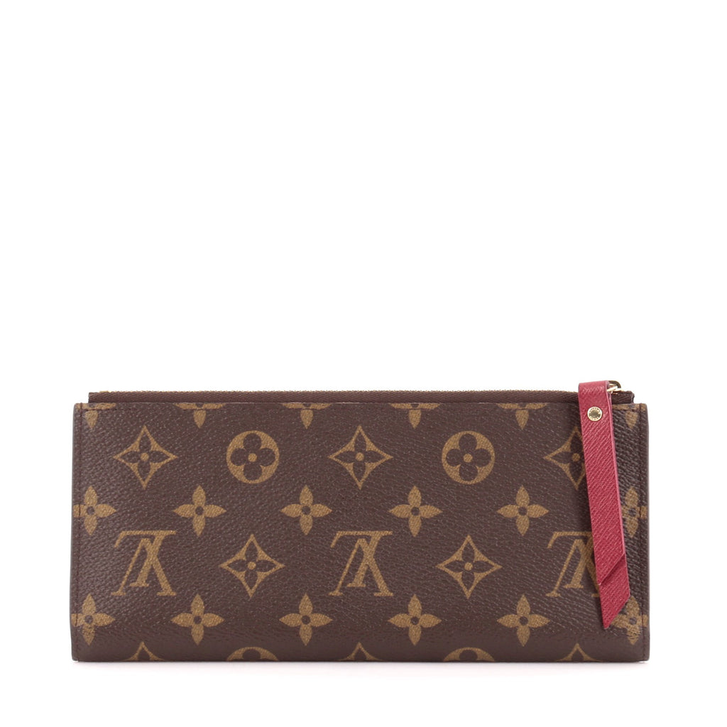 Buy Louis Vuitton Adele Wallet Monogram Canvas Brown 918601 – Rebag