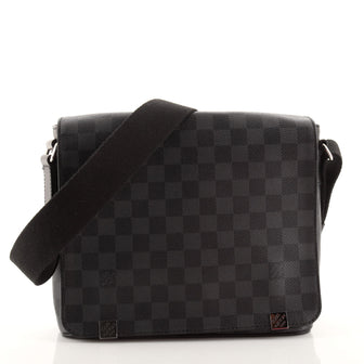 Louis Vuitton Damier Graphite District GM Messenger Bag - The Purse Ladies