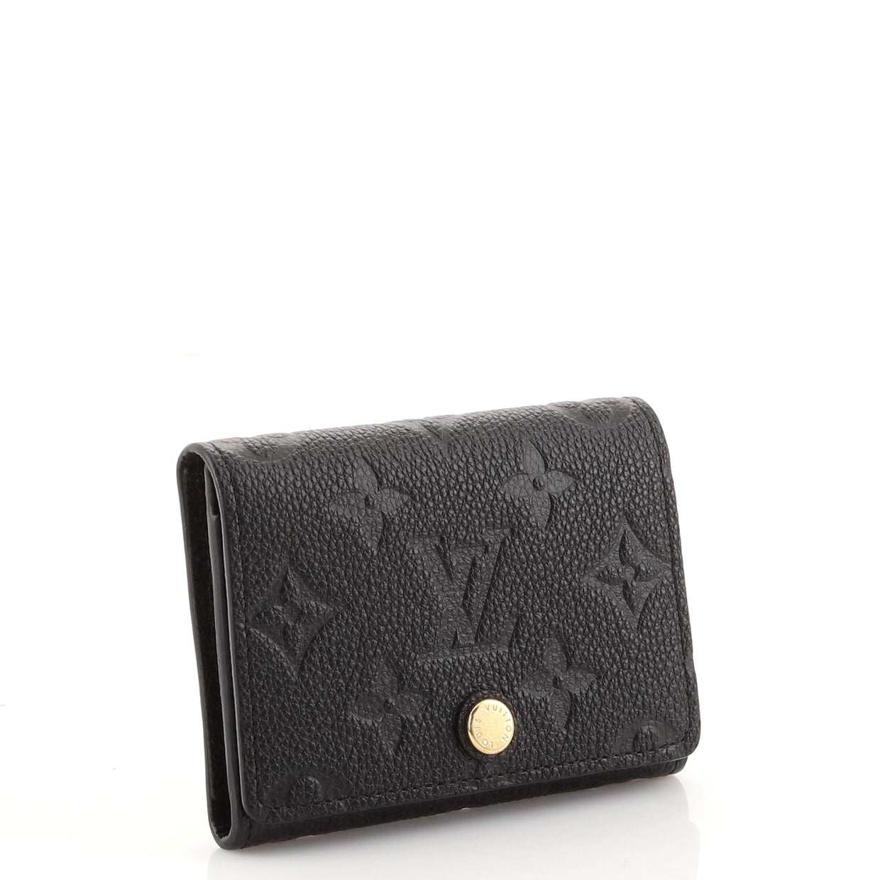 Business Card Holder Monogram Empreinte Leather in Black - Small Leather  Goods M58456, LOUIS VUITTON ®