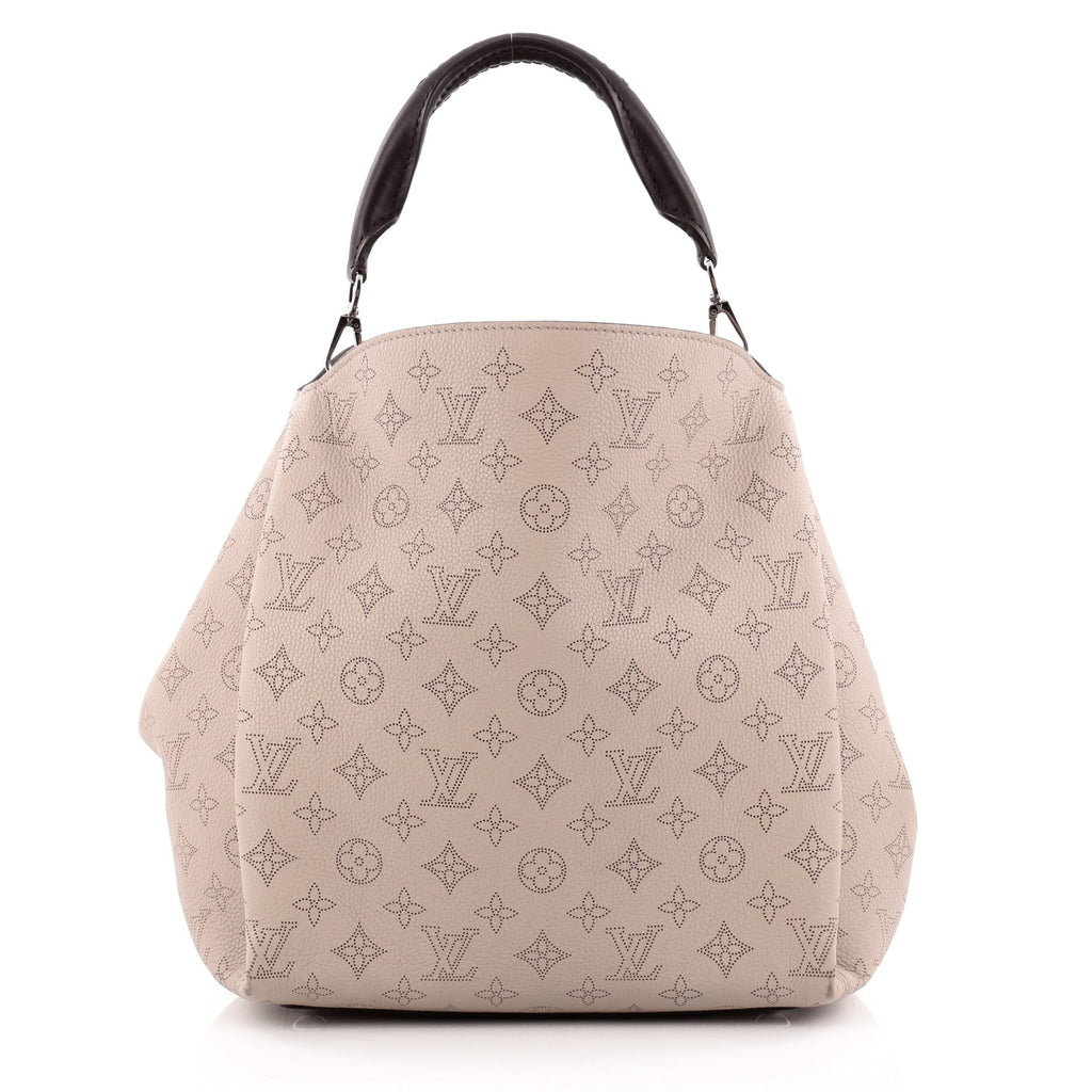 Buy Louis Vuitton Babylone Handbag Mahina Leather PM Brown 961801 – Trendlee