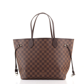 Louis Vuitton White And Beige Damier Azur Coated Canvas Neverfull MM Gold  Hardware Available For Immediate Sale At Sotheby's