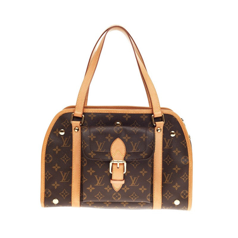 Buy Louis Vuitton Baxter Dog Carrier Monogram Canvas PM Brown 195201 – Trendlee