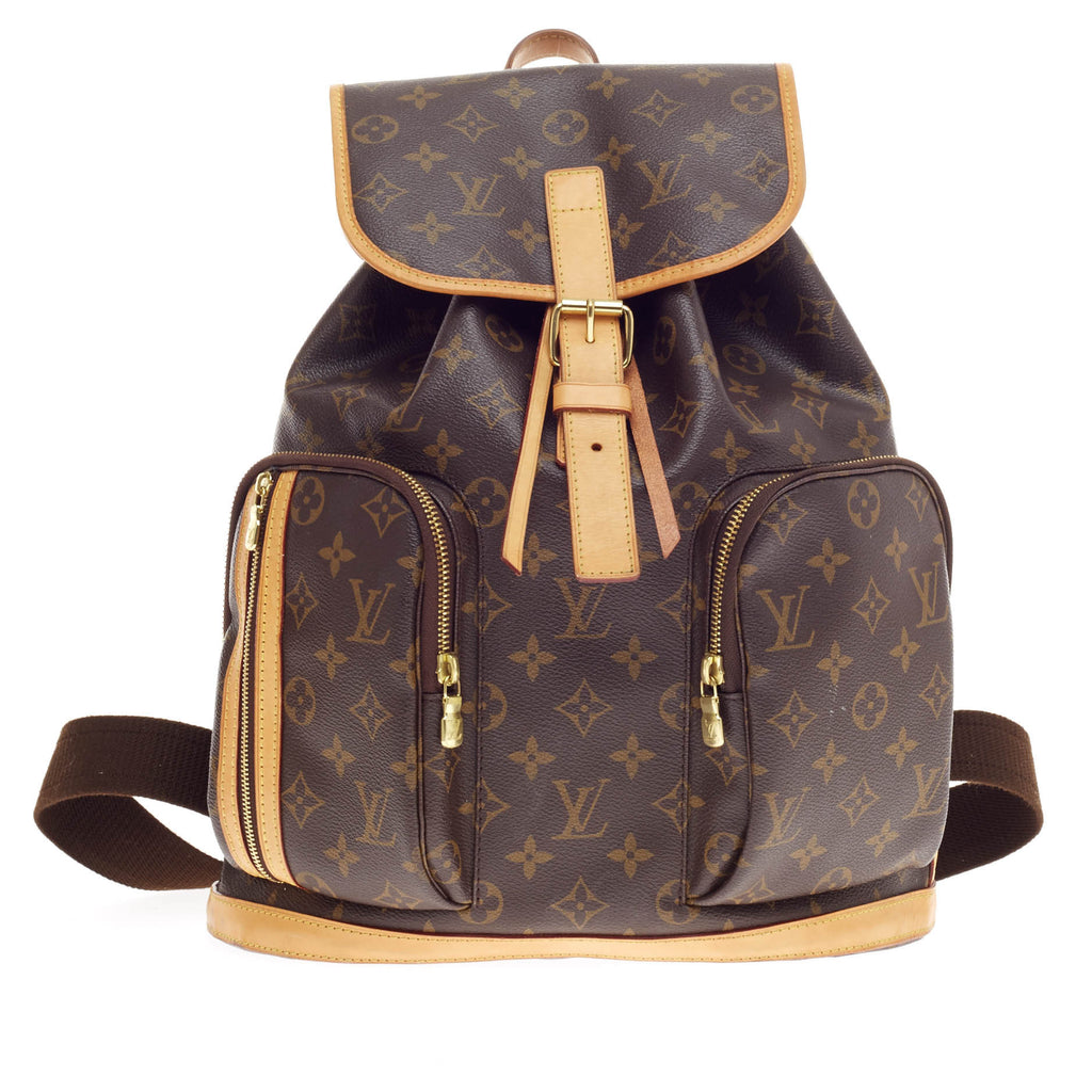 Buy Louis Vuitton Bosphore Backpack Monogram Canvas Brown 207701 – Rebag
