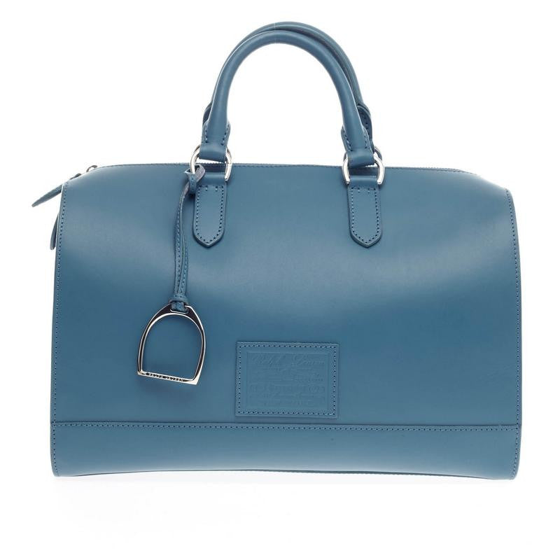 Buy Ralph Lauren Collection Stirrup Boston Bag Vachetta 230001 – Rebag