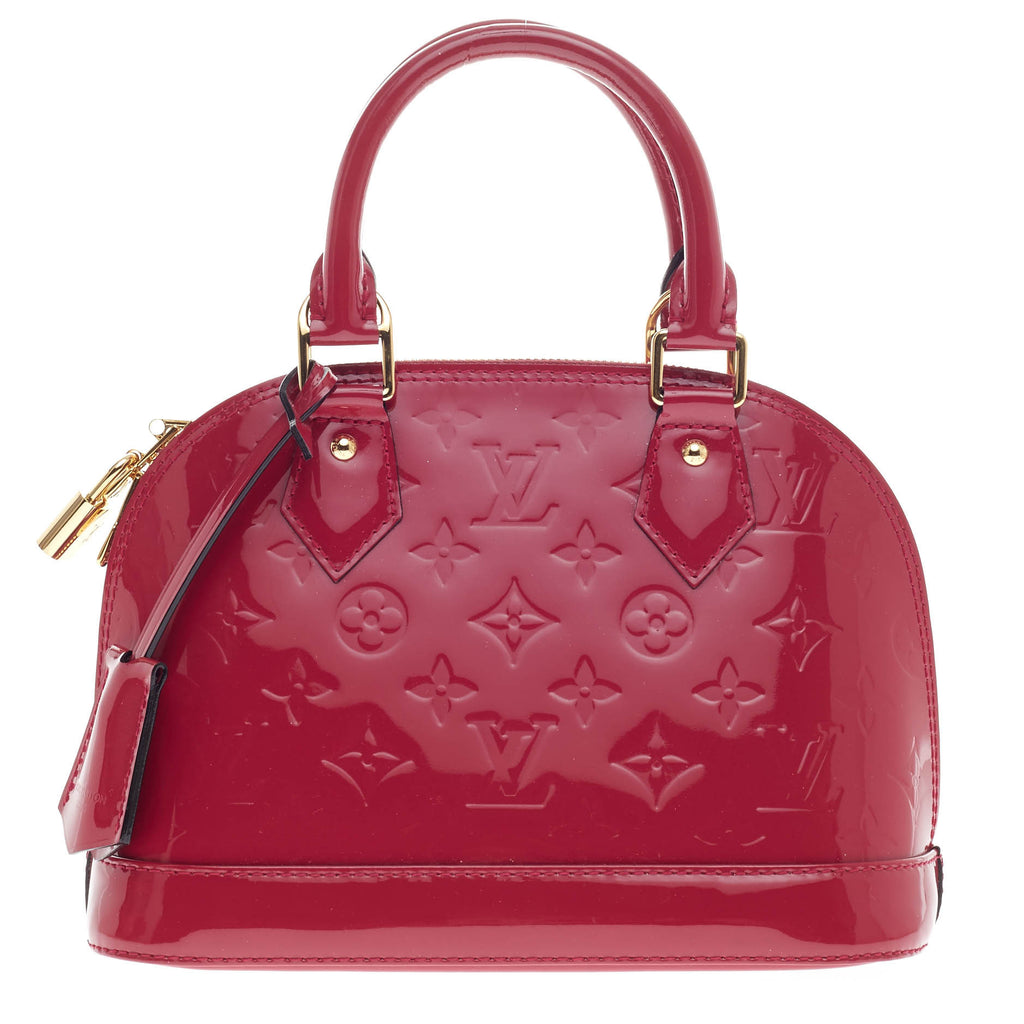 Buy Louis Vuitton Alma Handbag Monogram Vernis BB Rose 329201 – Trendlee