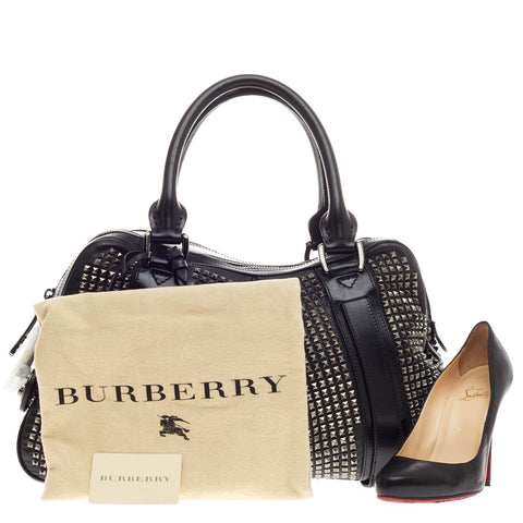 studded burberry bag