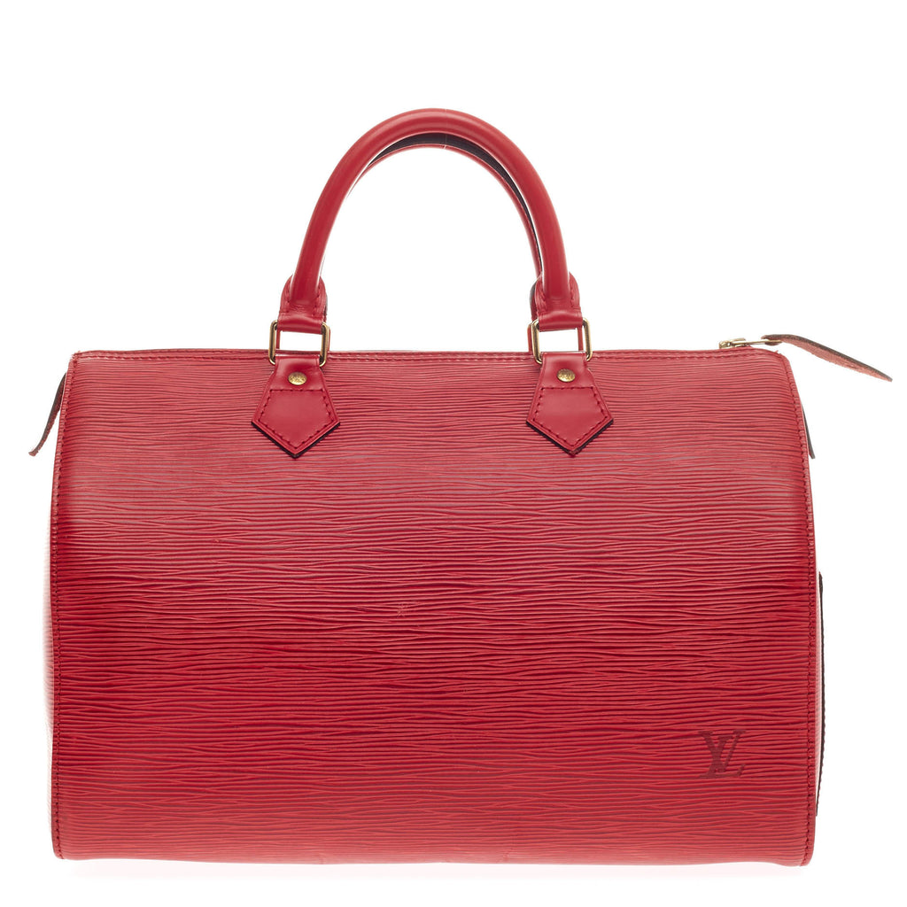 Buy Louis Vuitton Speedy Handbag Epi Leather 30 Red 361907 – Trendlee