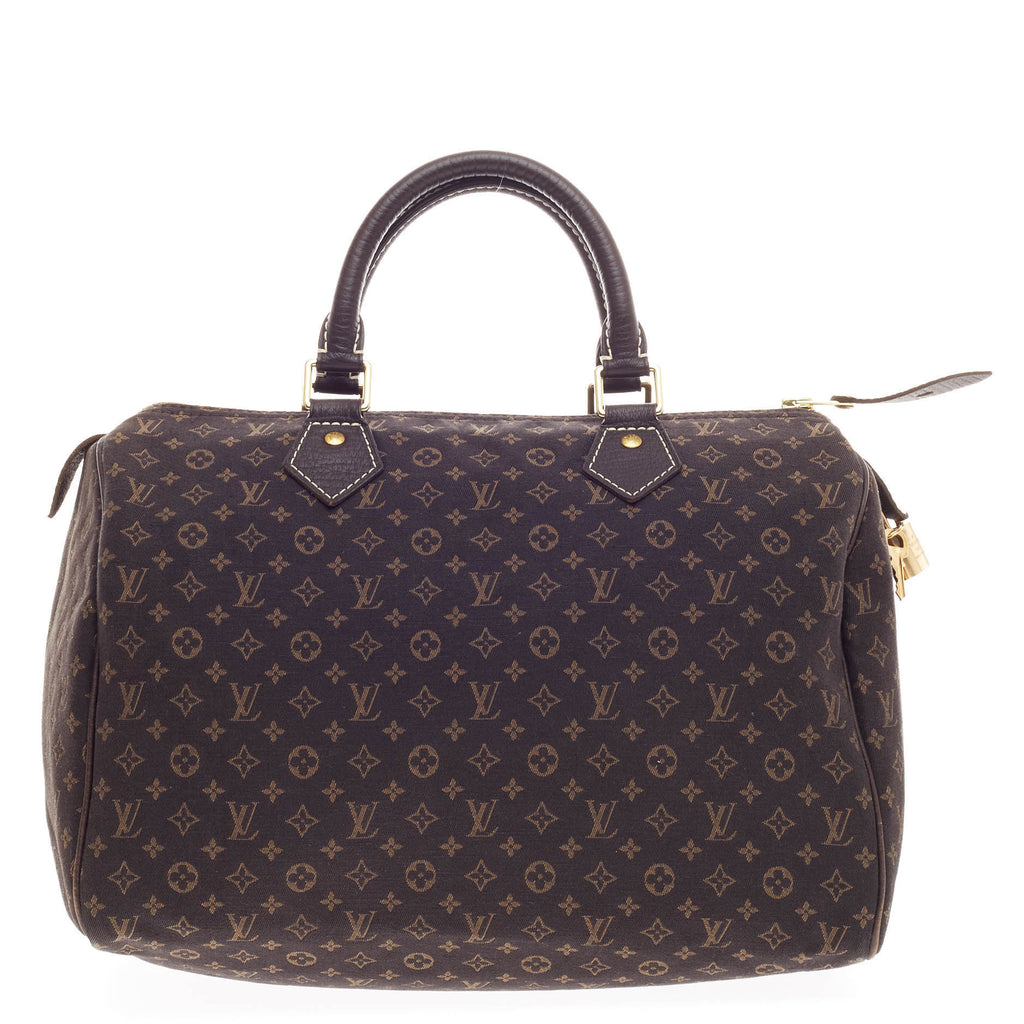 Buy Louis Vuitton Speedy Handbag Mini Lin 30 Brown 368401 – Trendlee