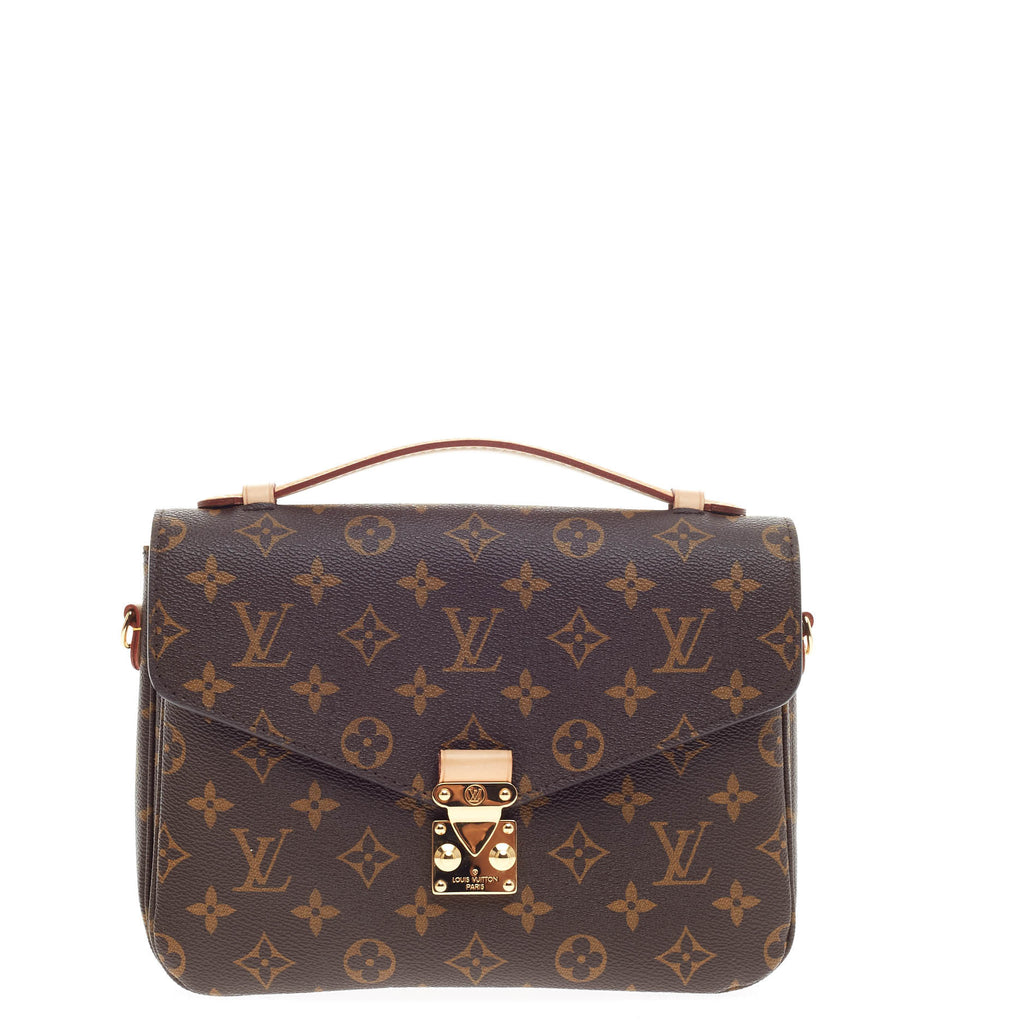 Buy Louis Vuitton Pochette Metis Monogram Canvas Brown 378805 – Rebag