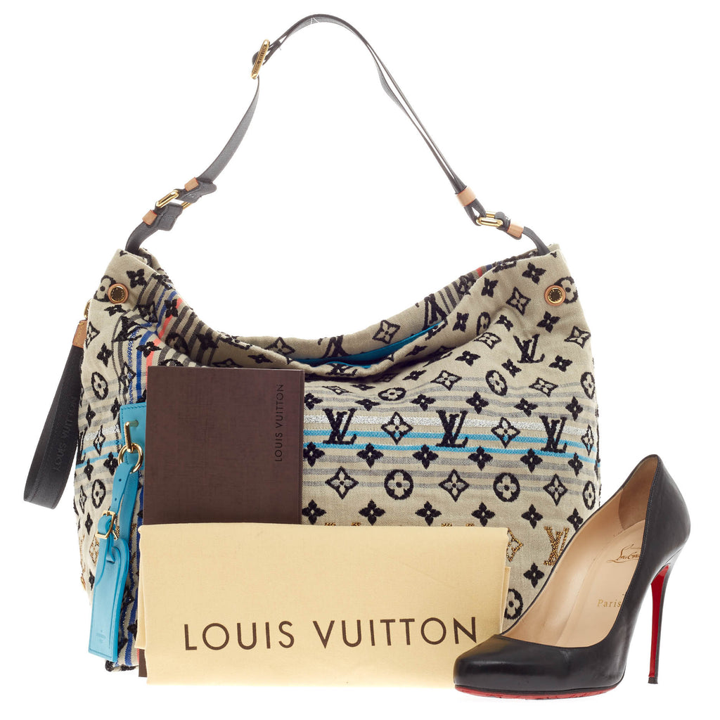 Buy Louis Vuitton Cheche Bohemian Handbag Monogram Jacquard 319801 – Rebag