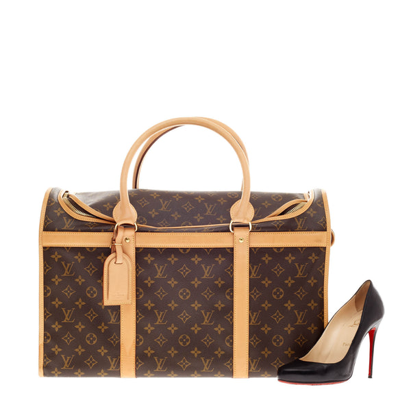 Buy Louis Vuitton Dog Carrier Monogram Canvas 50 Brown 84201 – Trendlee