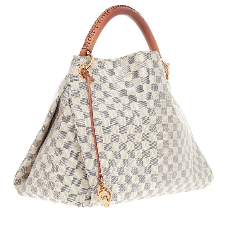 Buy Louis Vuitton Artsy Handbag Damier MM White 290601 – Trendlee
