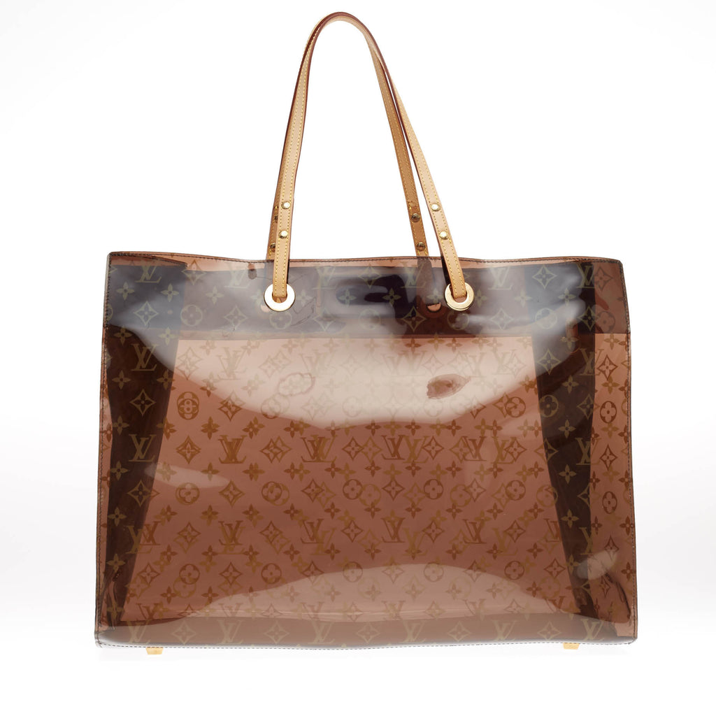 Buy Louis Vuitton Ambre Sac Cabas Monogram Vinyl GM Brown 202902 – Rebag