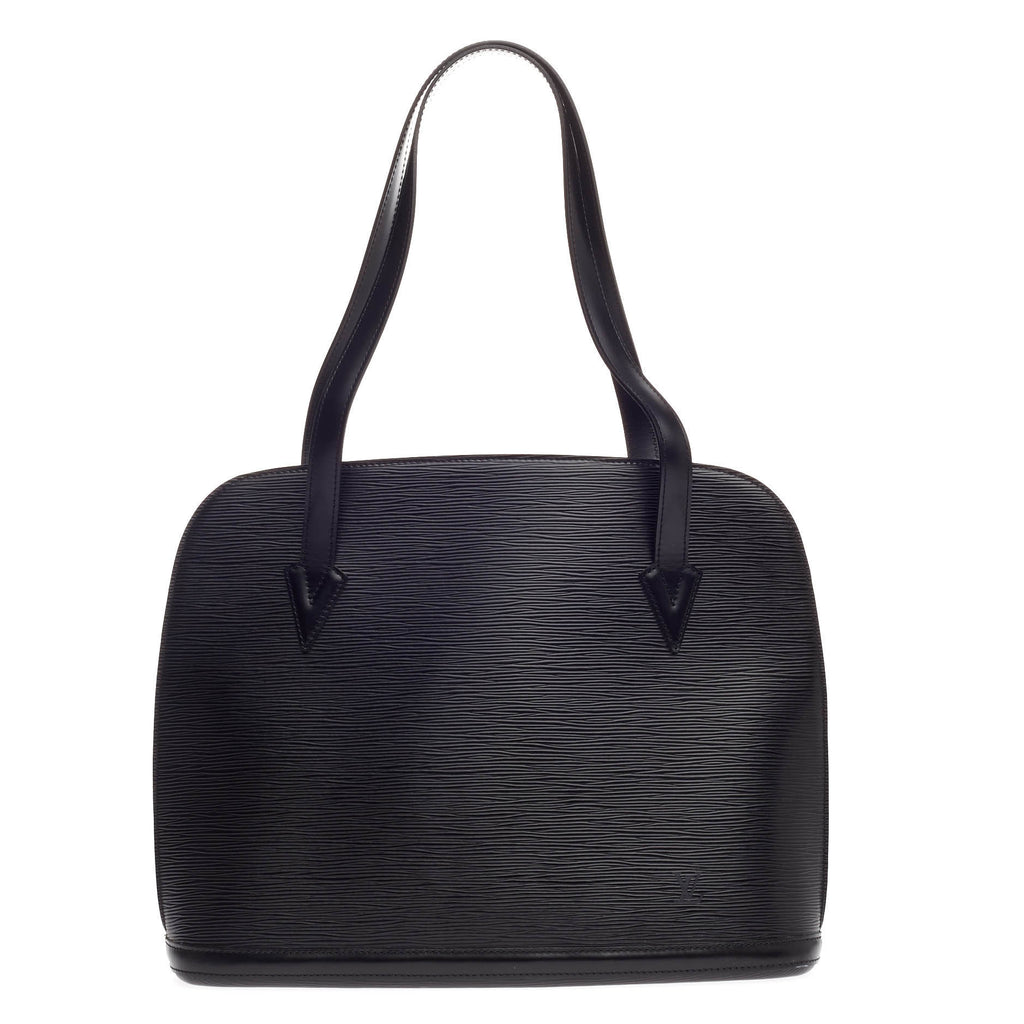 Buy Louis Vuitton Lussac Handbag Epi Leather Black 780301 – Trendlee