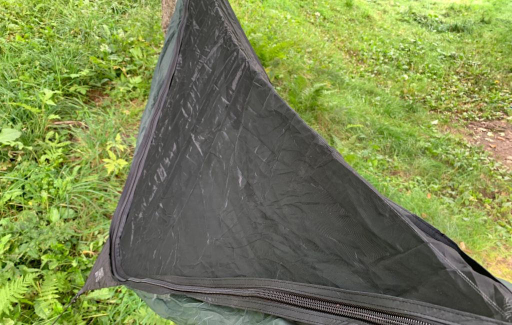 hammoack with built-in bug net