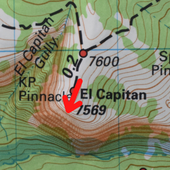 cliff-on-topo-map