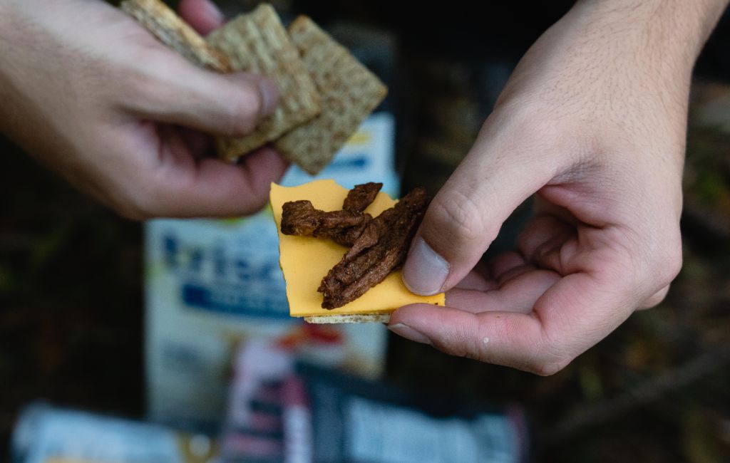 backpacking food crackers