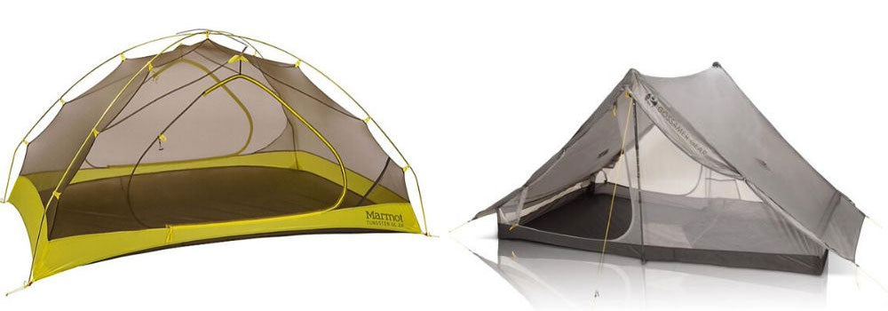 walking pole tent