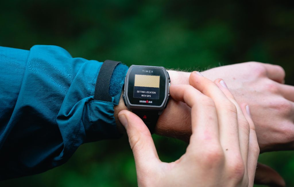 hiker wearing timex ironman