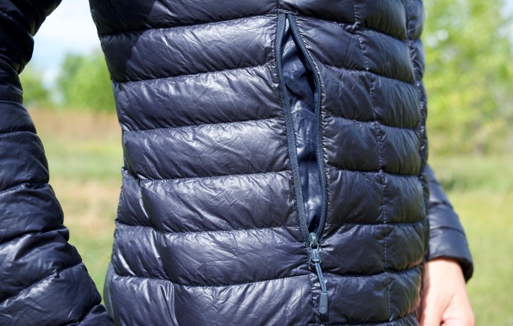 mountain hardwear ghost whisperer 2 jacket close-up feature